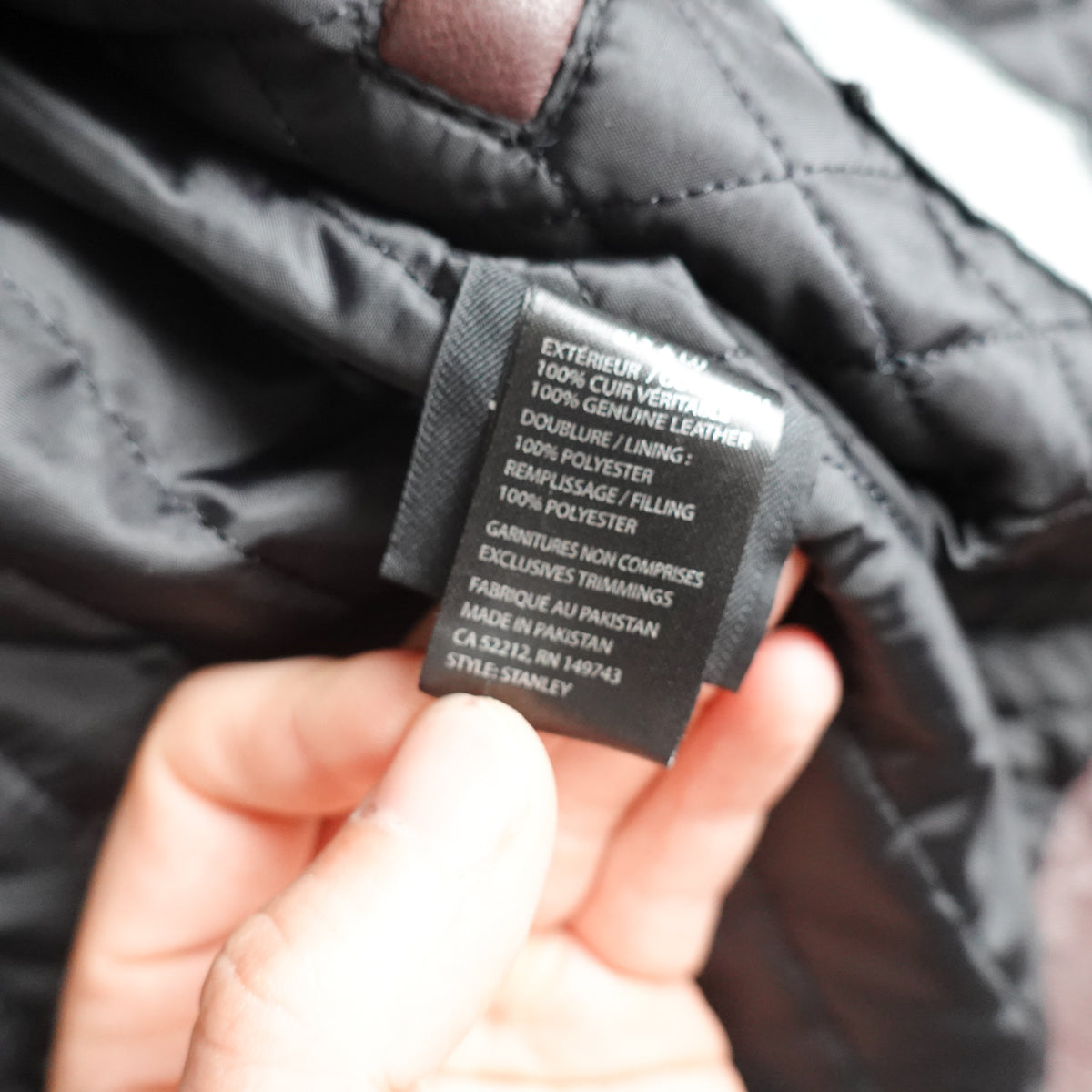 Sly & Co Leather Jacket - Size M