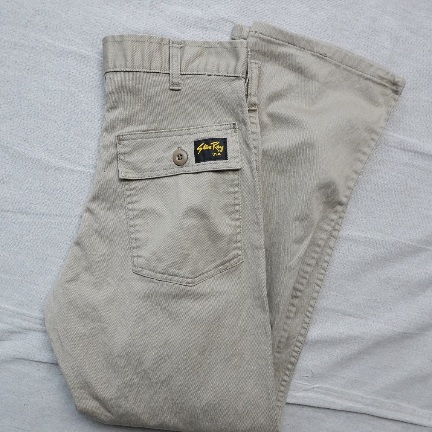 Stan Ray USA Beige Fatigues - Size 28