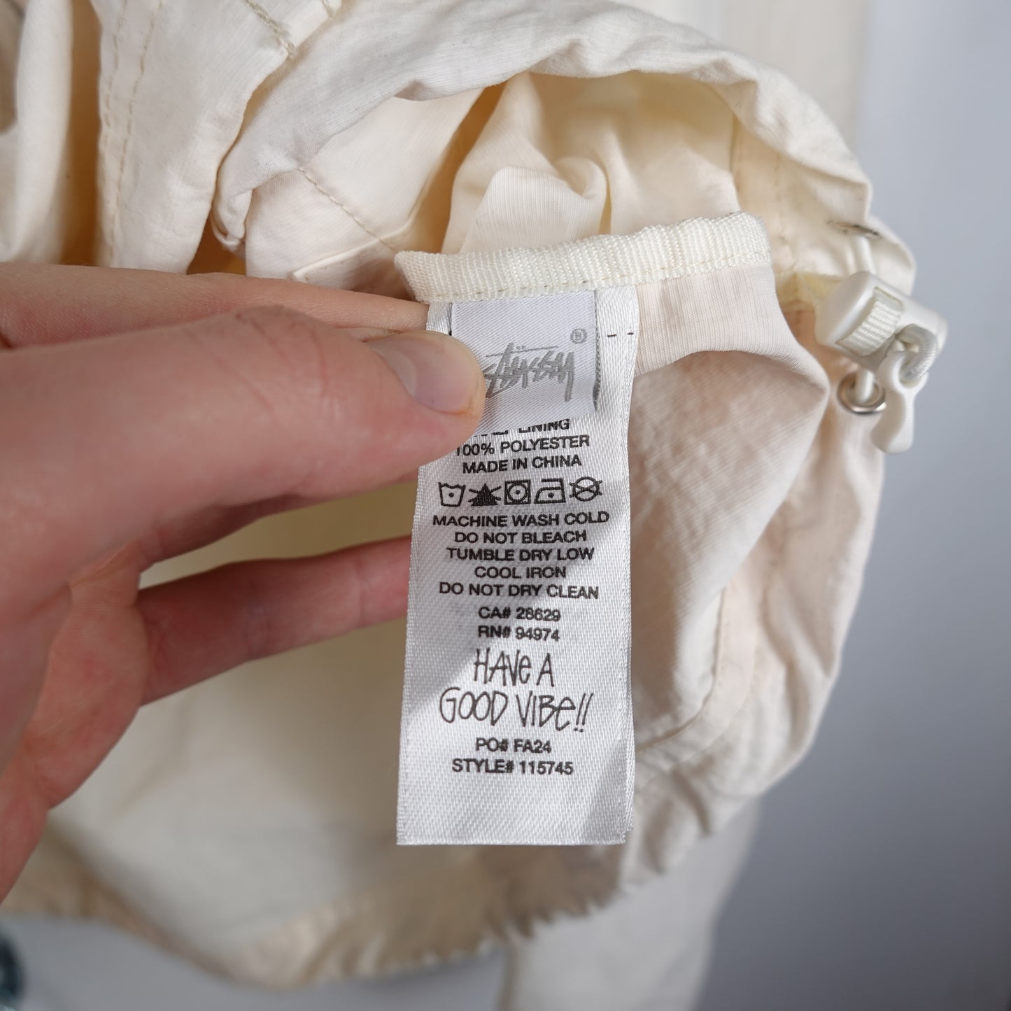 Stussy Beach Wear Jacket - Size XL Size Tag