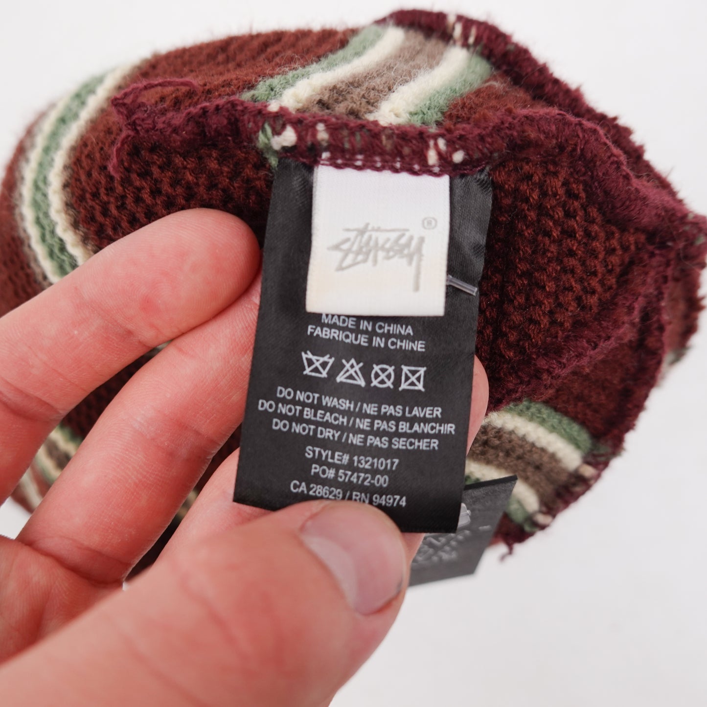 Stussy Striped Beanie