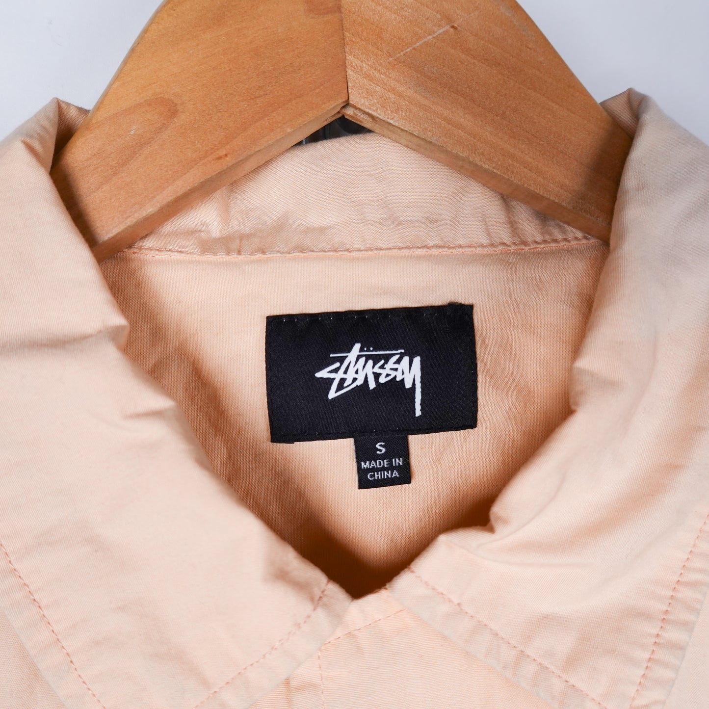 Stussy Embroider Panther Button up -Size S