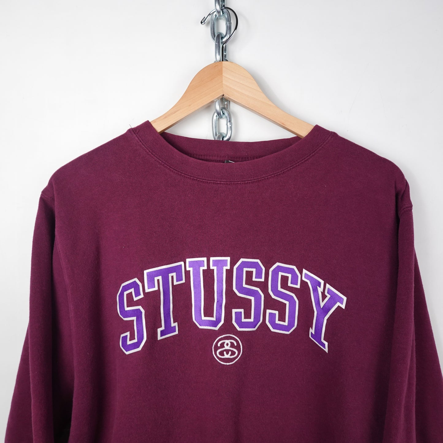 Stussy Spellout Crewneck - Size XL