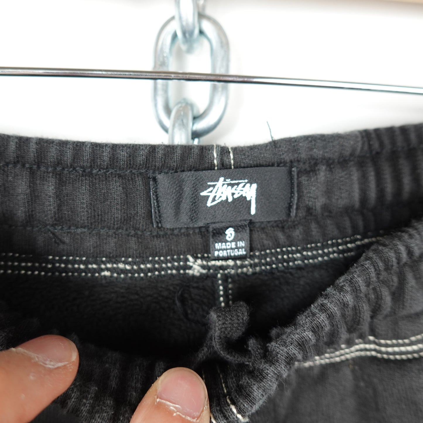Stussy Contrast Stitch Sweat Pant - Size S