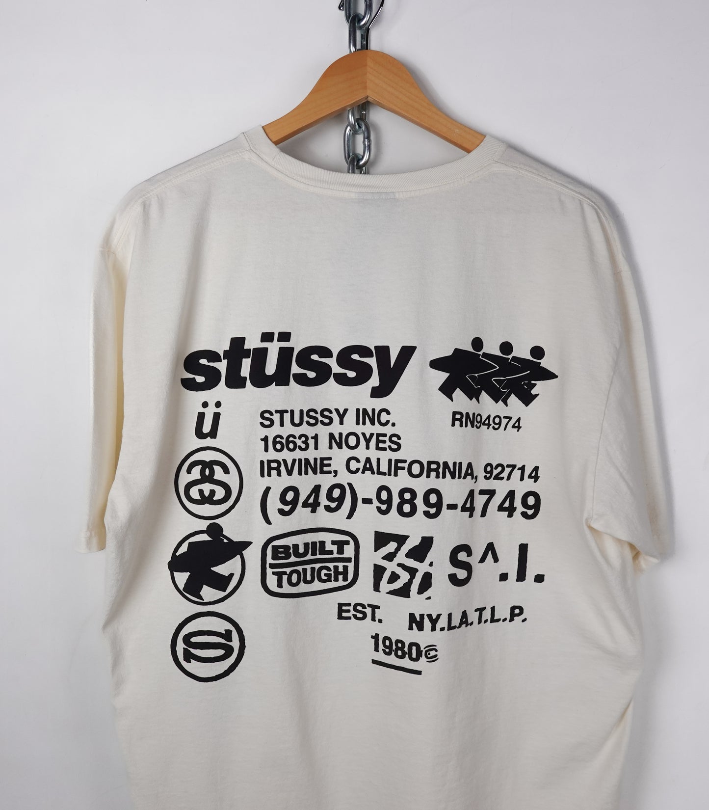 Stussy Puff Print Tee - Size L