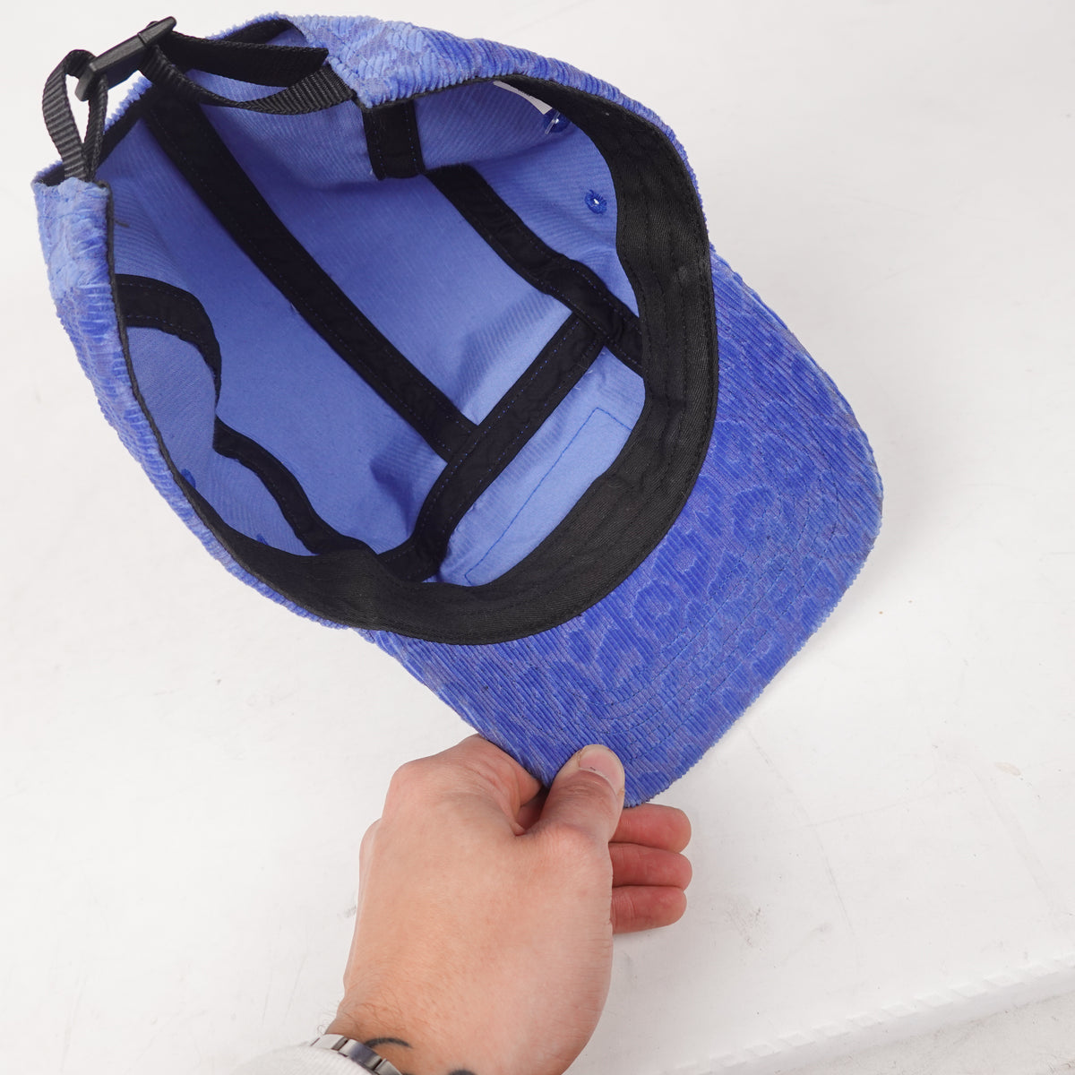 FW23 Supreme Leopard Corduroy Hat