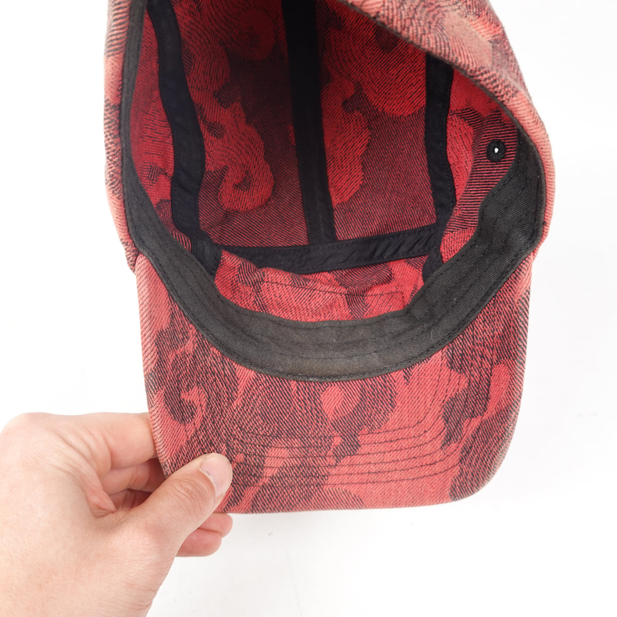 SS23 Supreme Flames Jacquard Denim Hat
