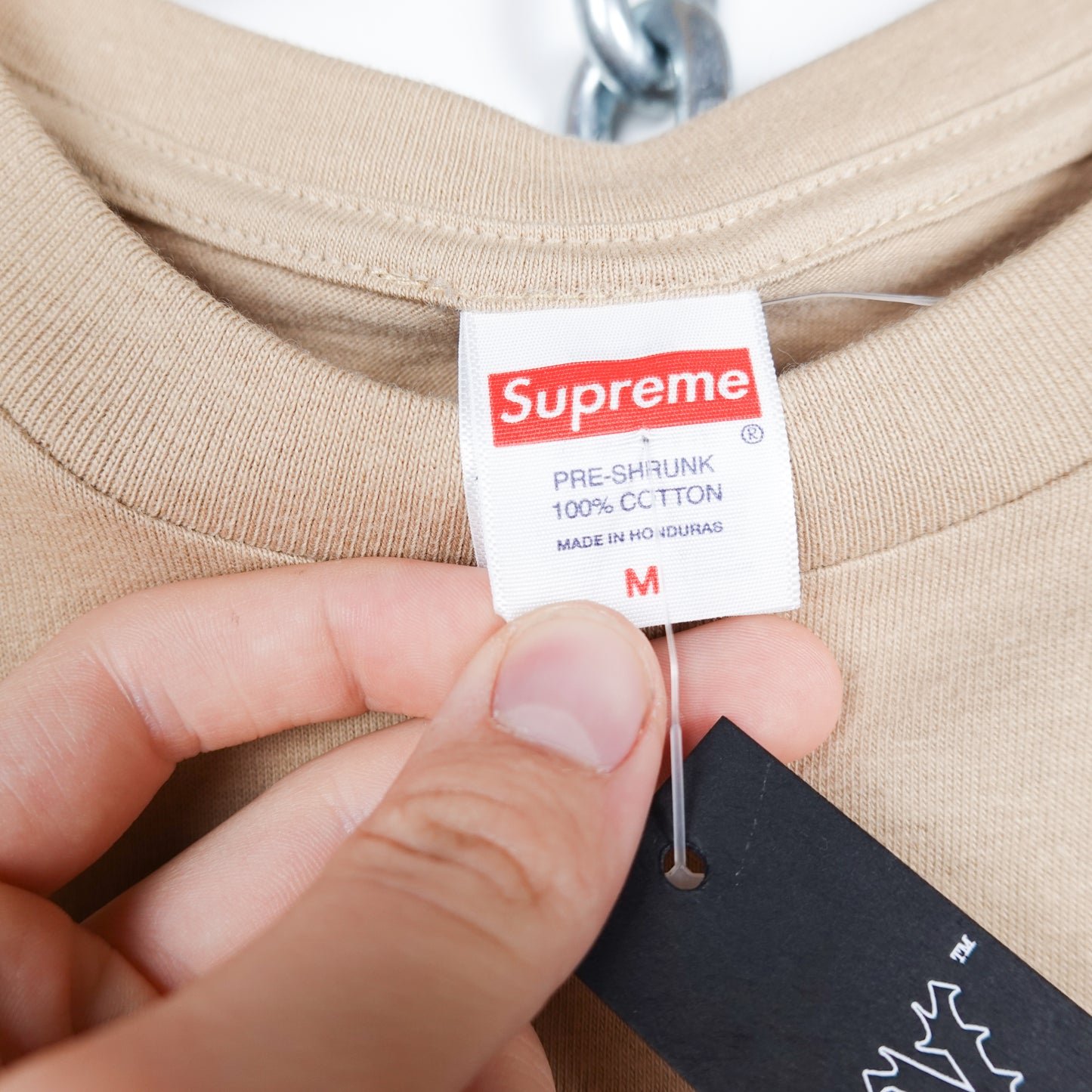 SS26 Supreme Skunk Tee BEIGE - Size M