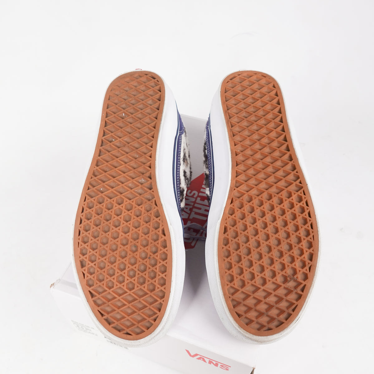 Supreme Vans Half Cab Leopard Navy - Size 8.5