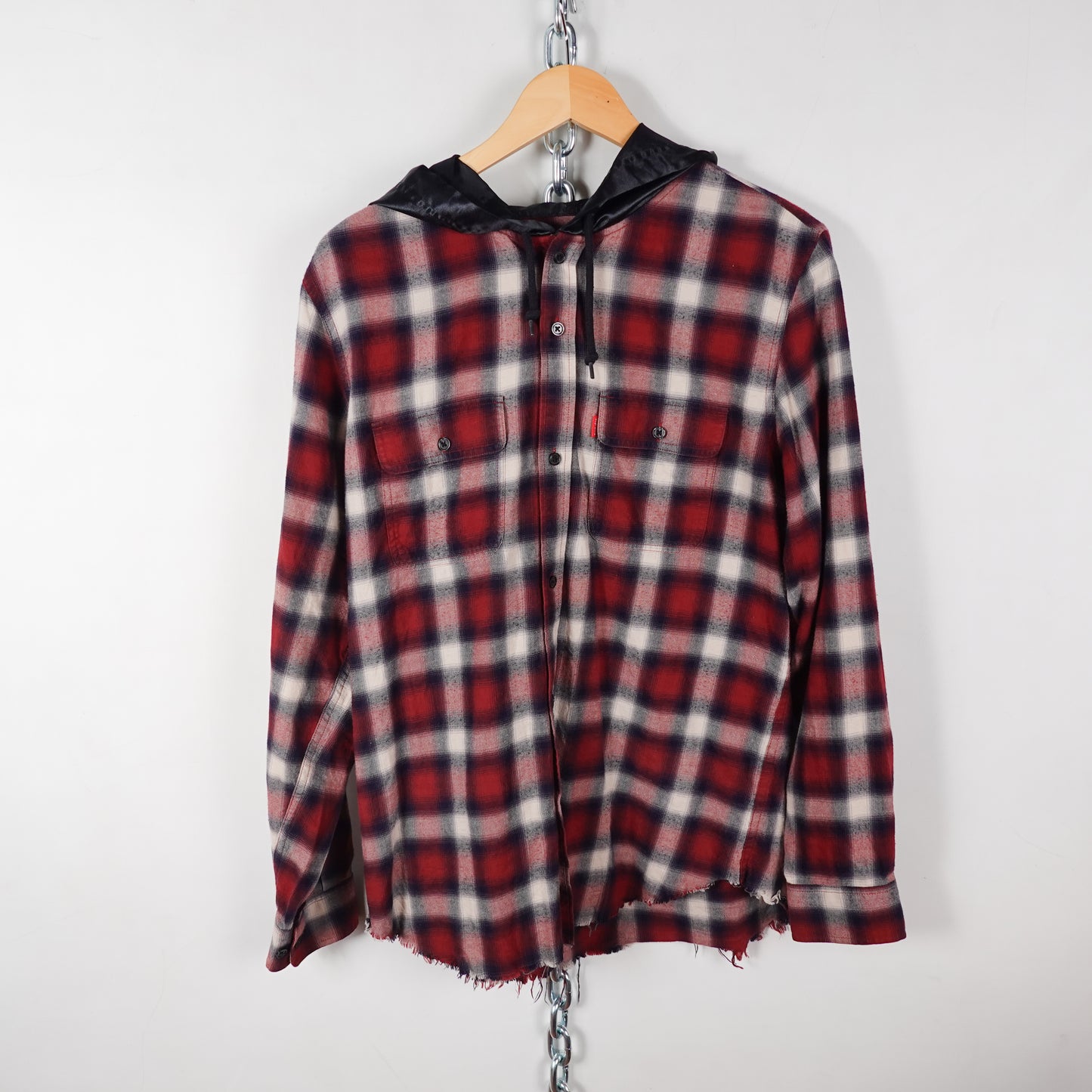 Supreme x Undercover Hooded Flannel - Size M Front Photo