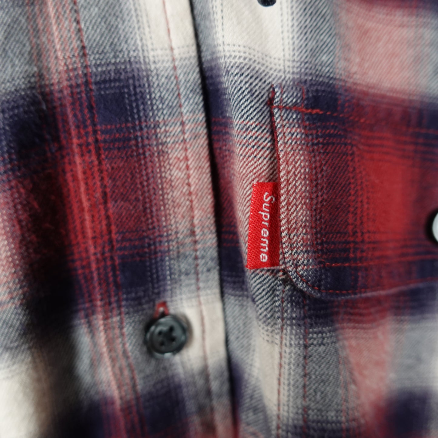 Supreme x Undercover Hooded Flannel - Size M Chest Pocket Label