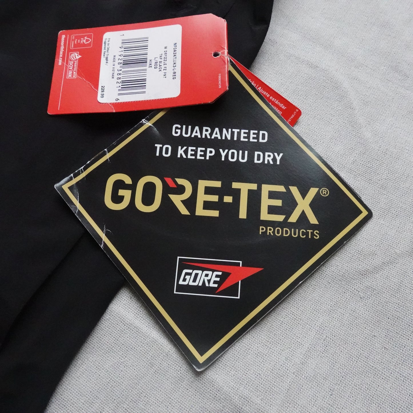 The North Face Dryzzle Full Zip Gore-Tex Pant - Size 34