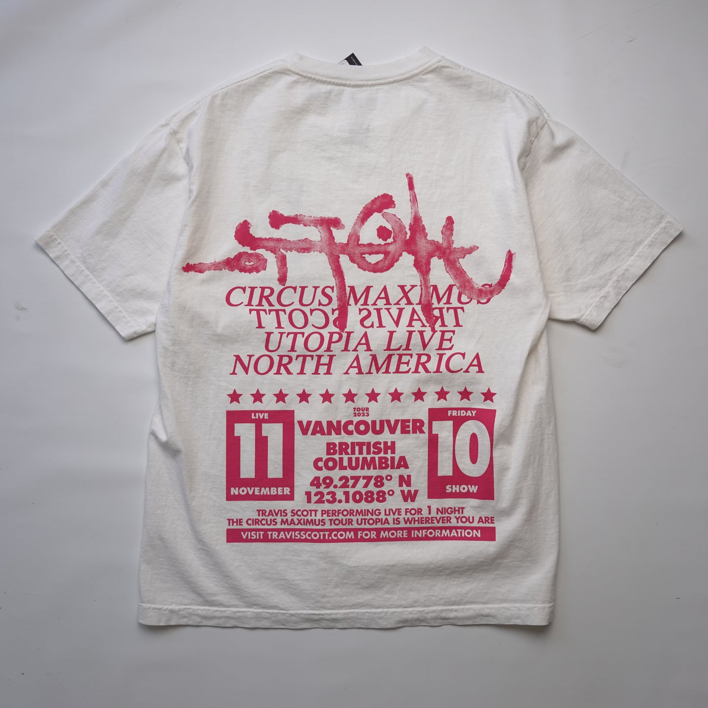 2023 Travis Scott Circus Maximus Tee - Size L