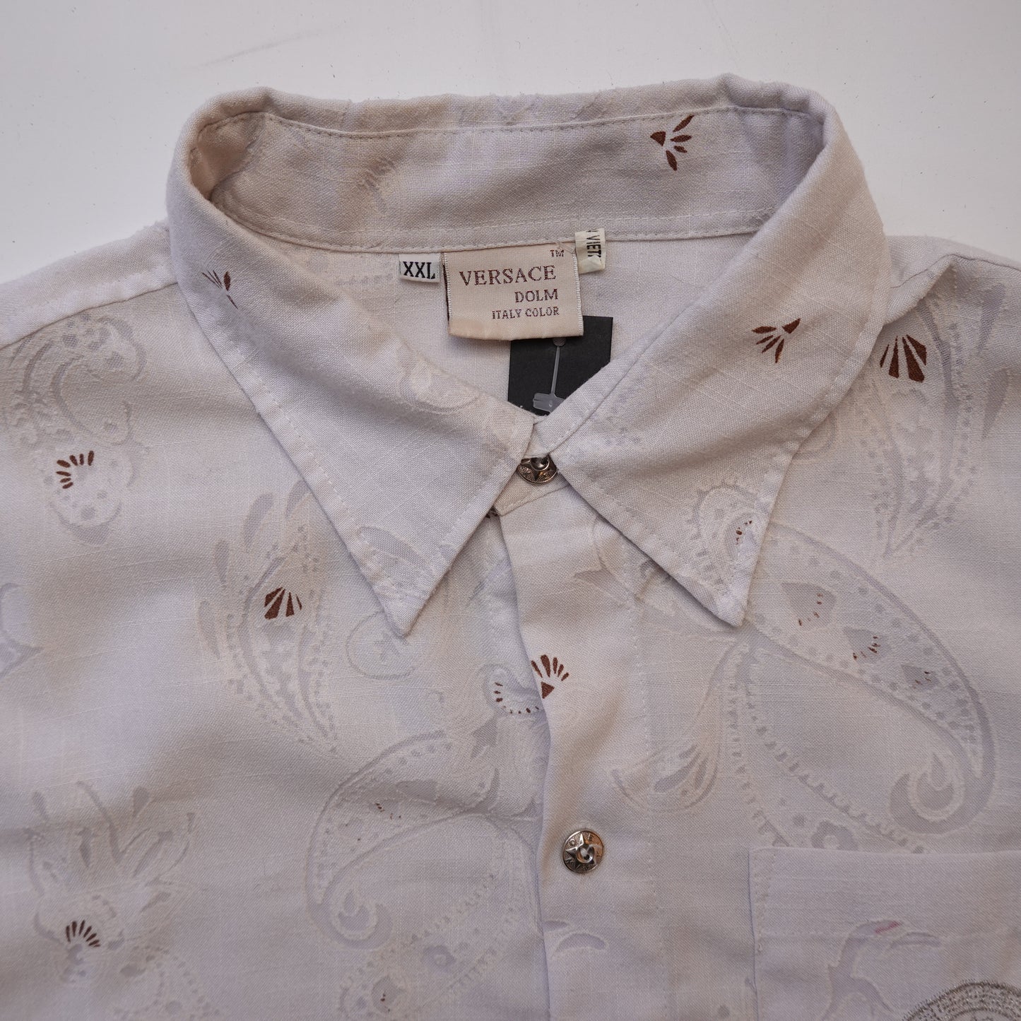 Vintage Bootleg Versace Button Up - Size XL