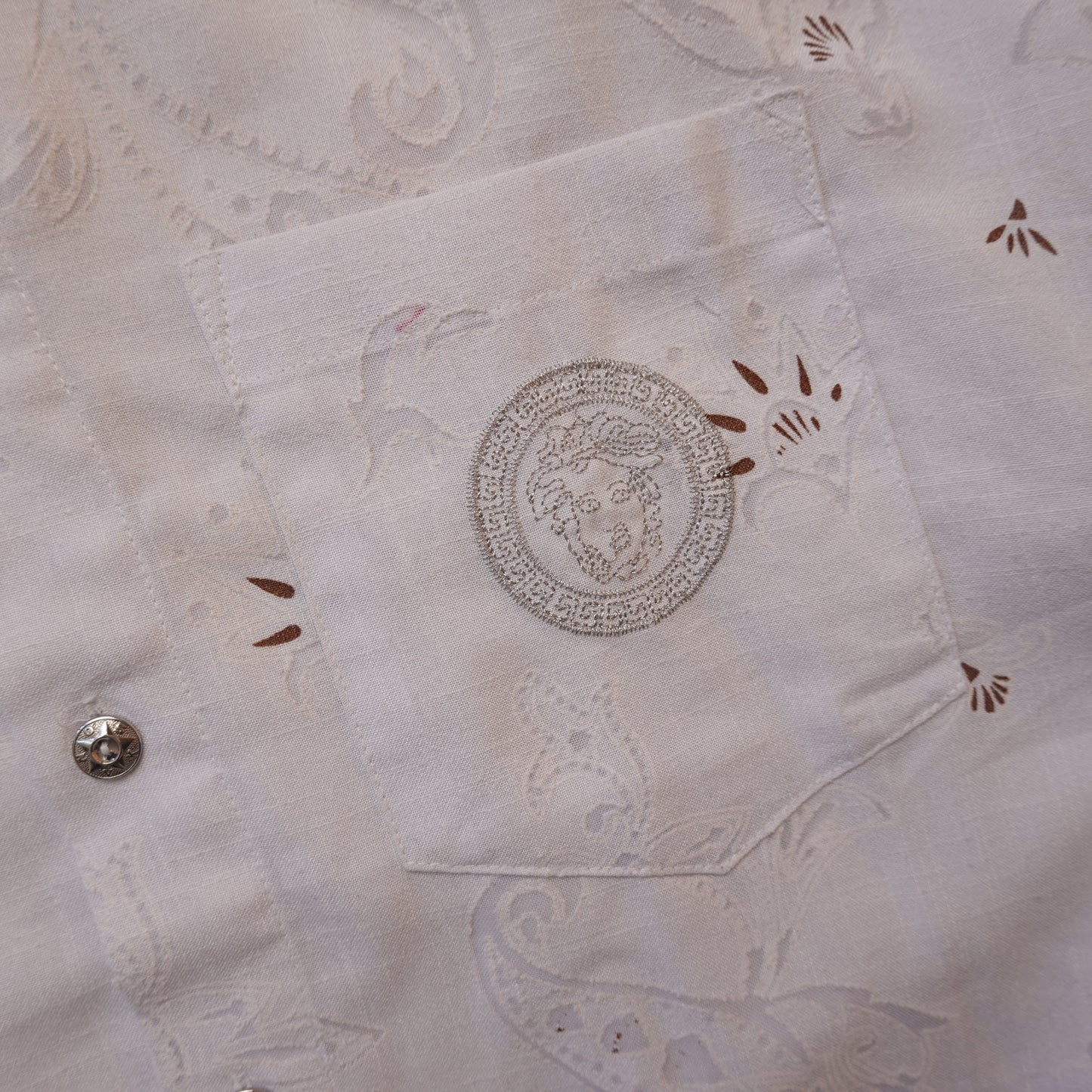 Vintage Bootleg Versace Button Up - Size XL