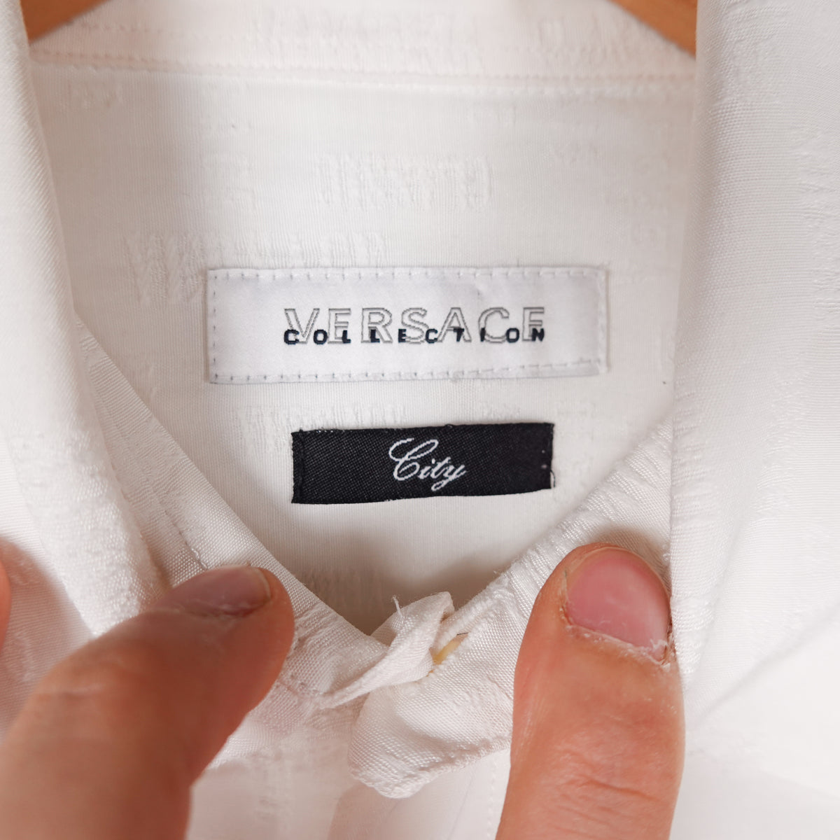 Vintage Versace Collection City Button up - Size M