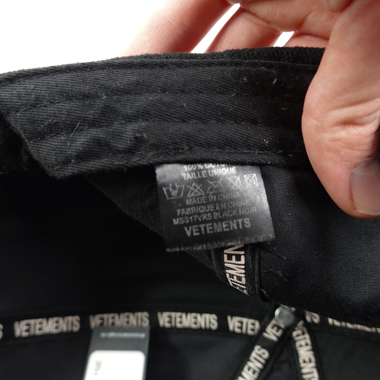 Vetements Security Hat