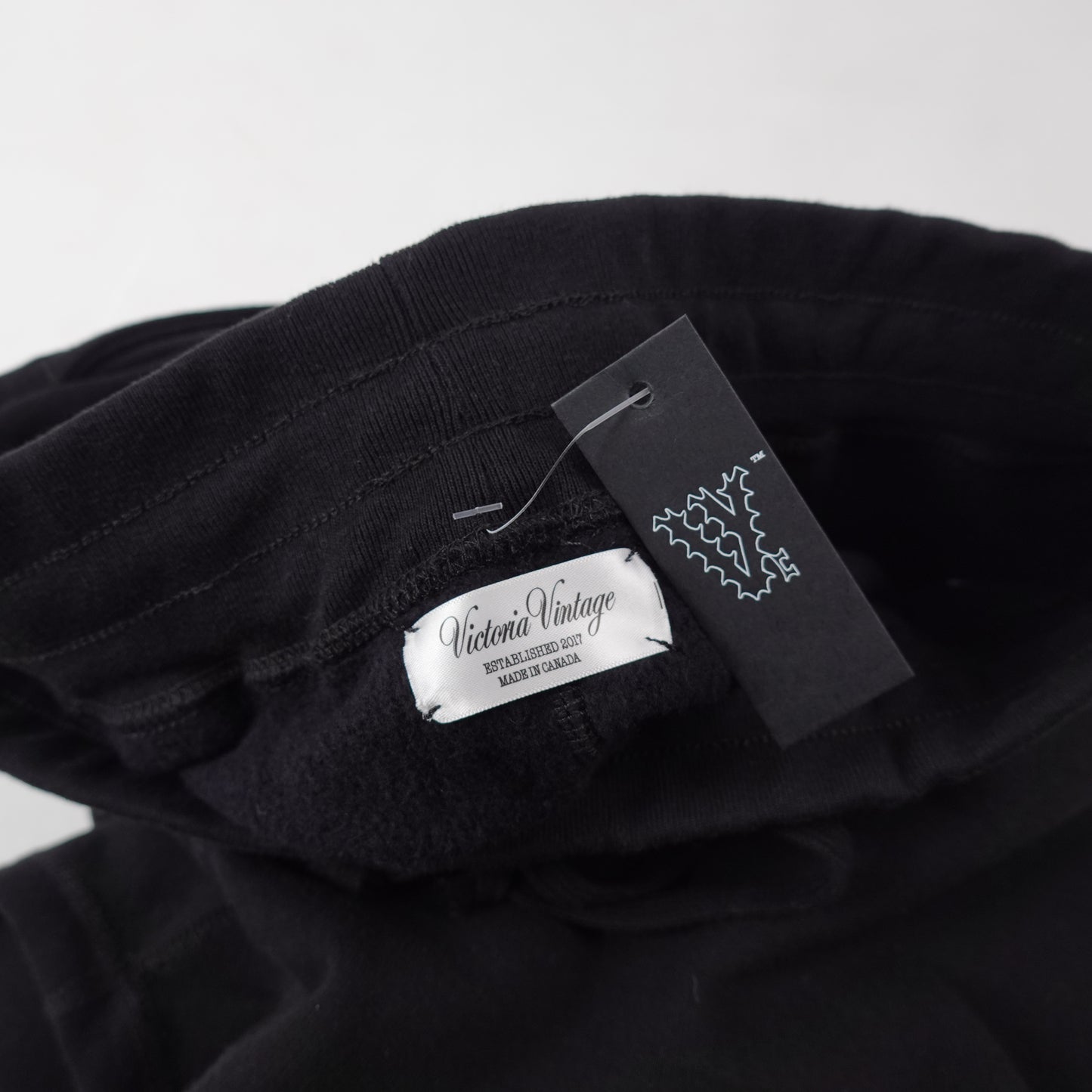 Victoria Vintage Classic Black Sweat Pants