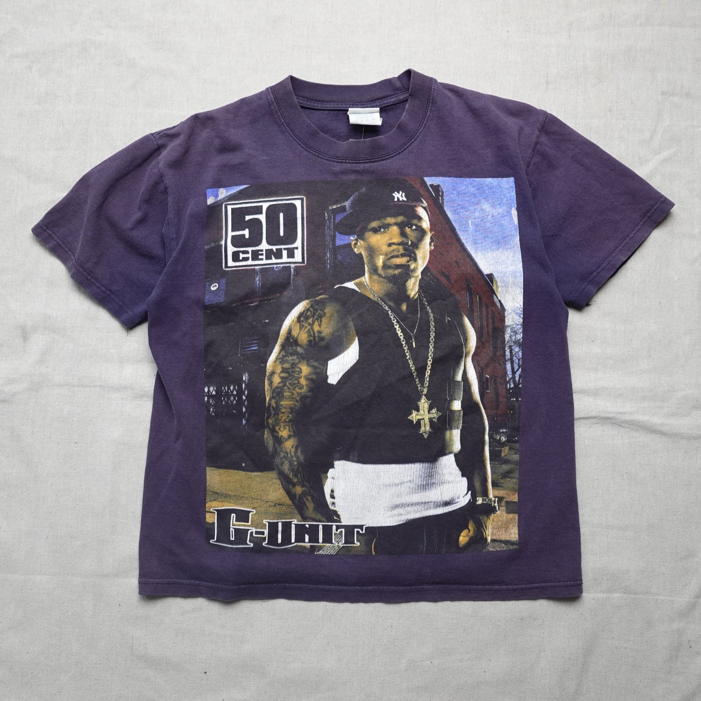 Y2K 50 Cent G Unit Tee - Size M