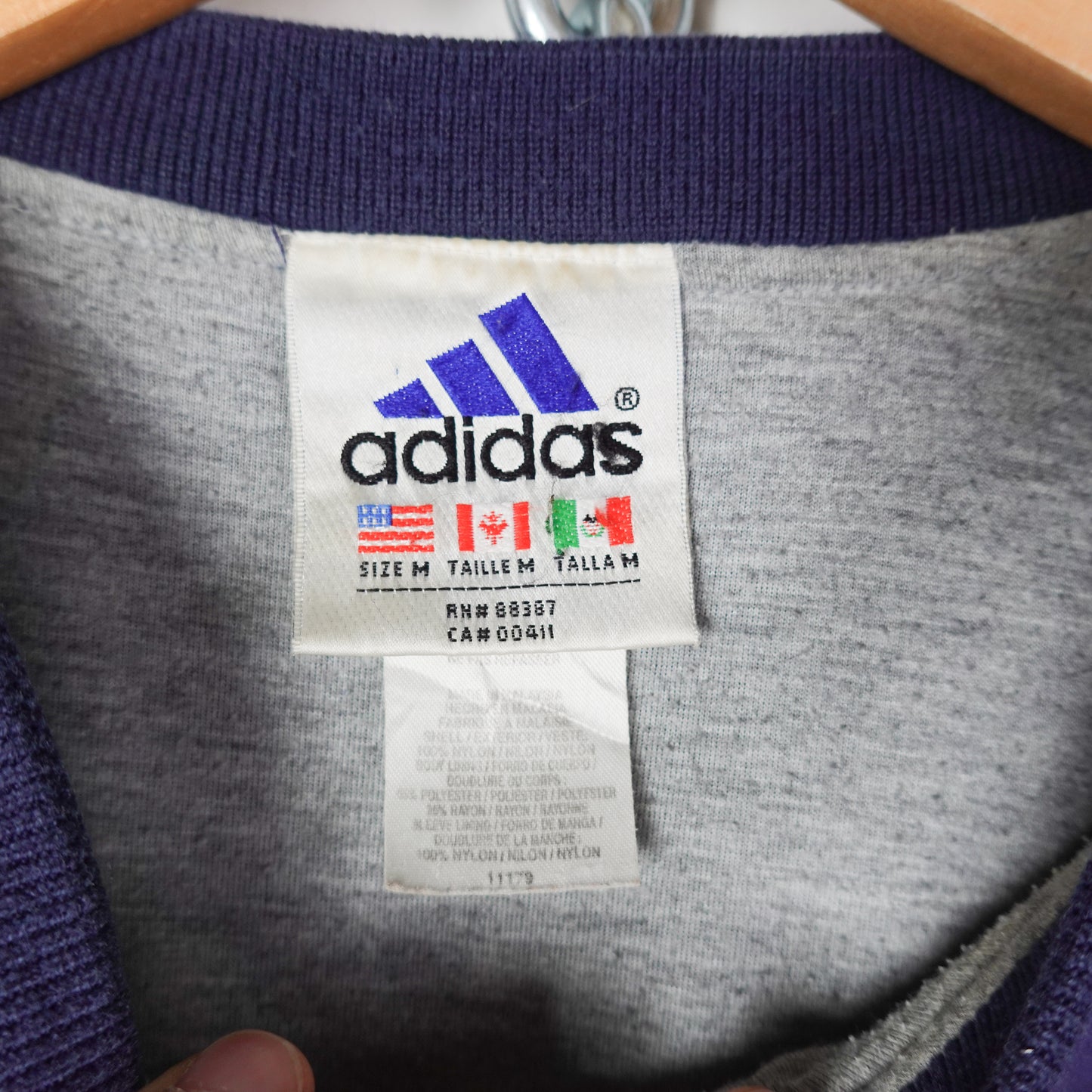Vintage Adidas Pullover Windbreaker - Size M