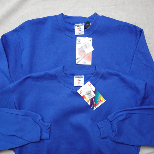 DS Vintage Jerzees Blue Crewneck - Sizes M & L