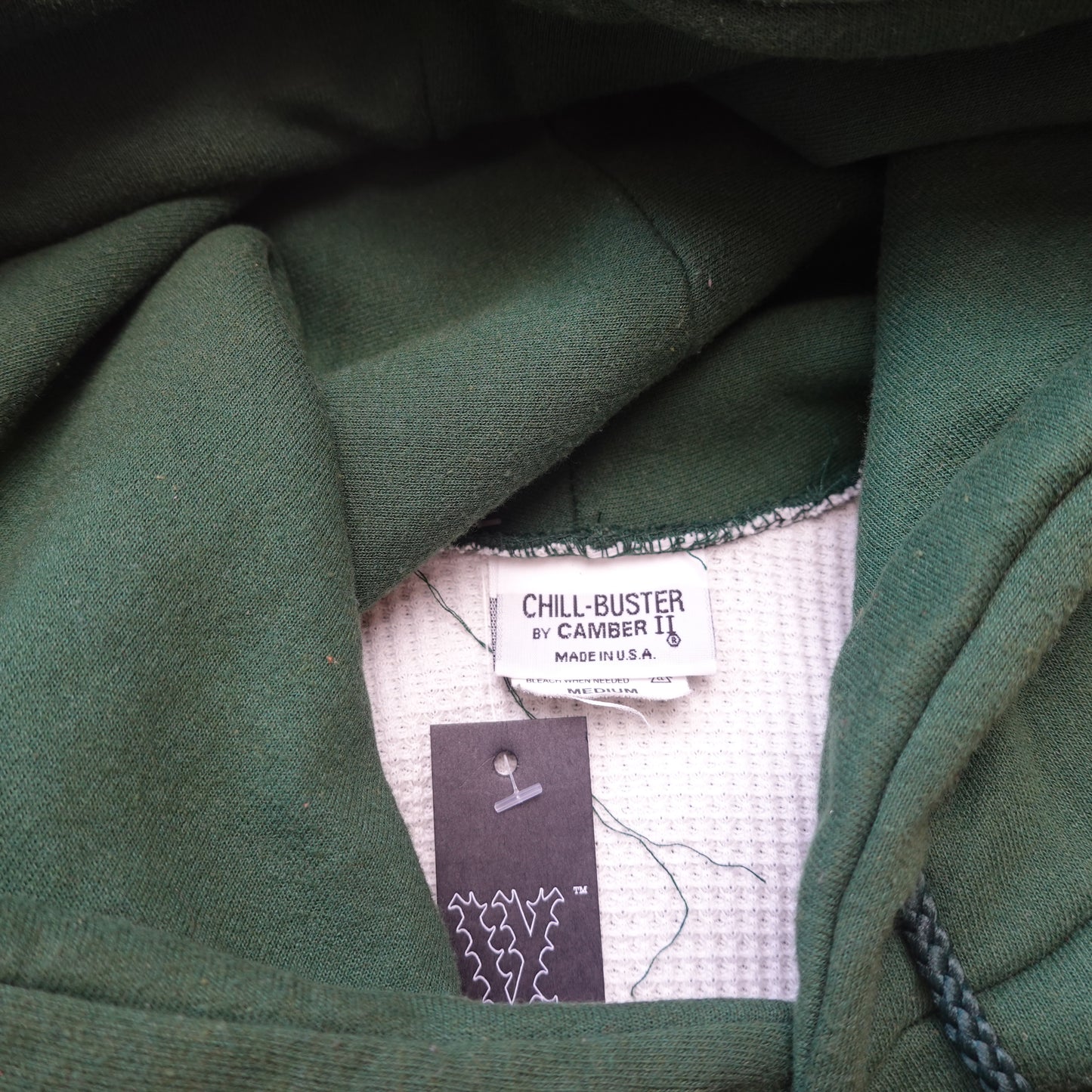 Camber Chill Buster Green Pullover Hoodie - Size M