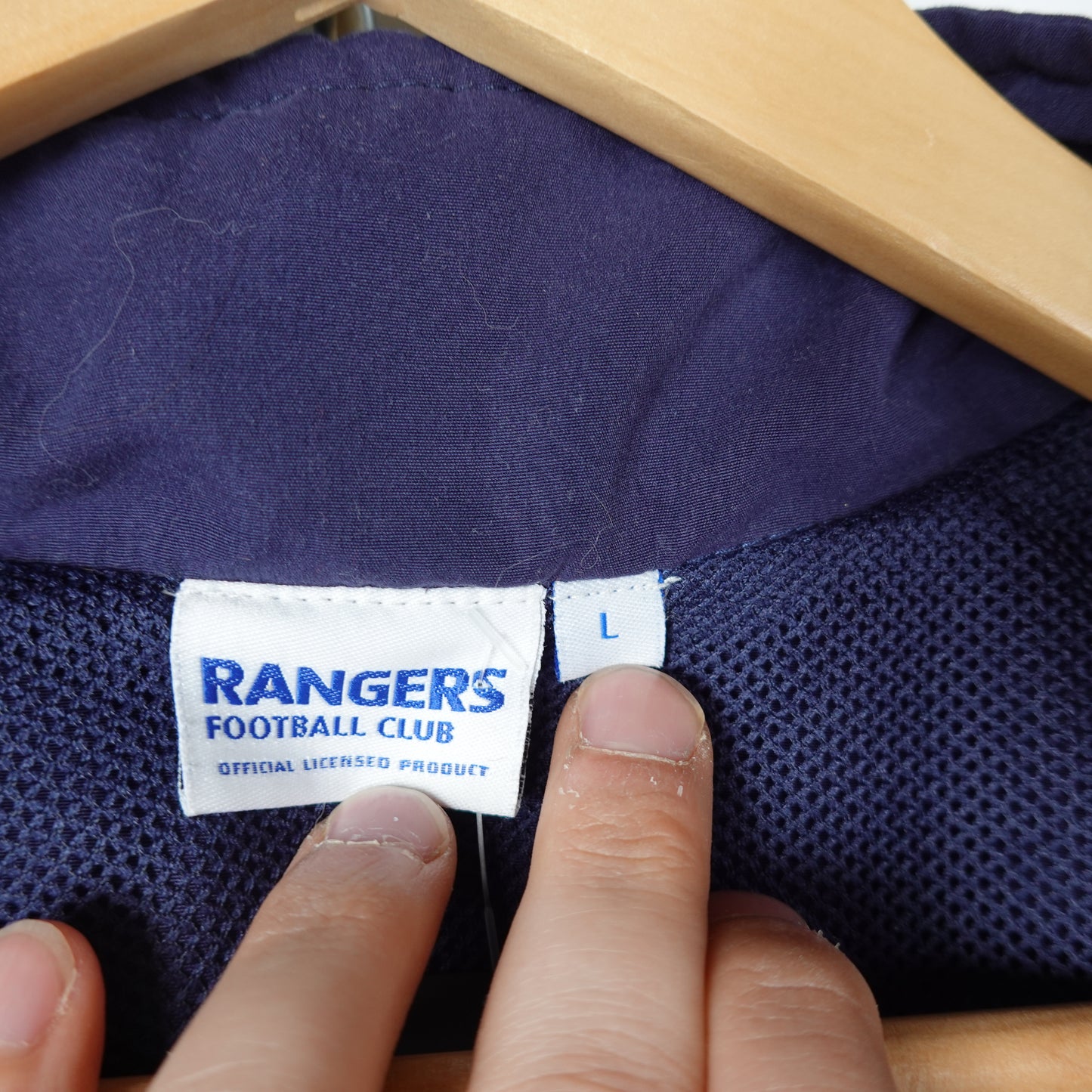 Glasgow Rangers Track Jacket - Size L