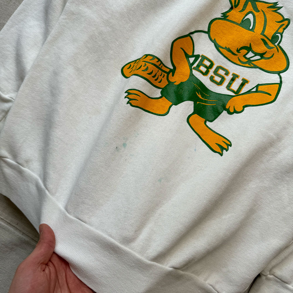 1980s Champion BSU Crewneck - Size L