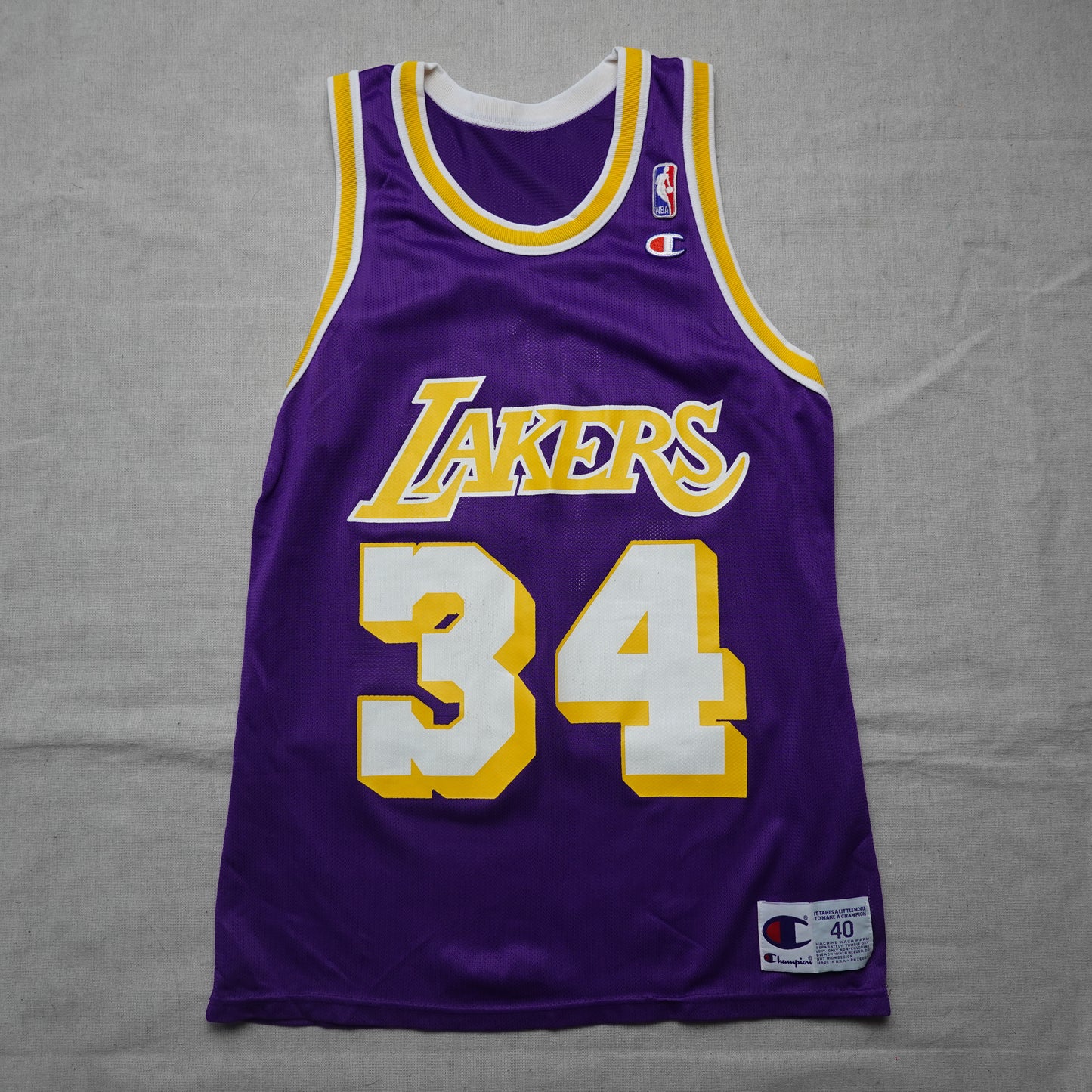 Vintage Lakers Shaq Jersey - Size M