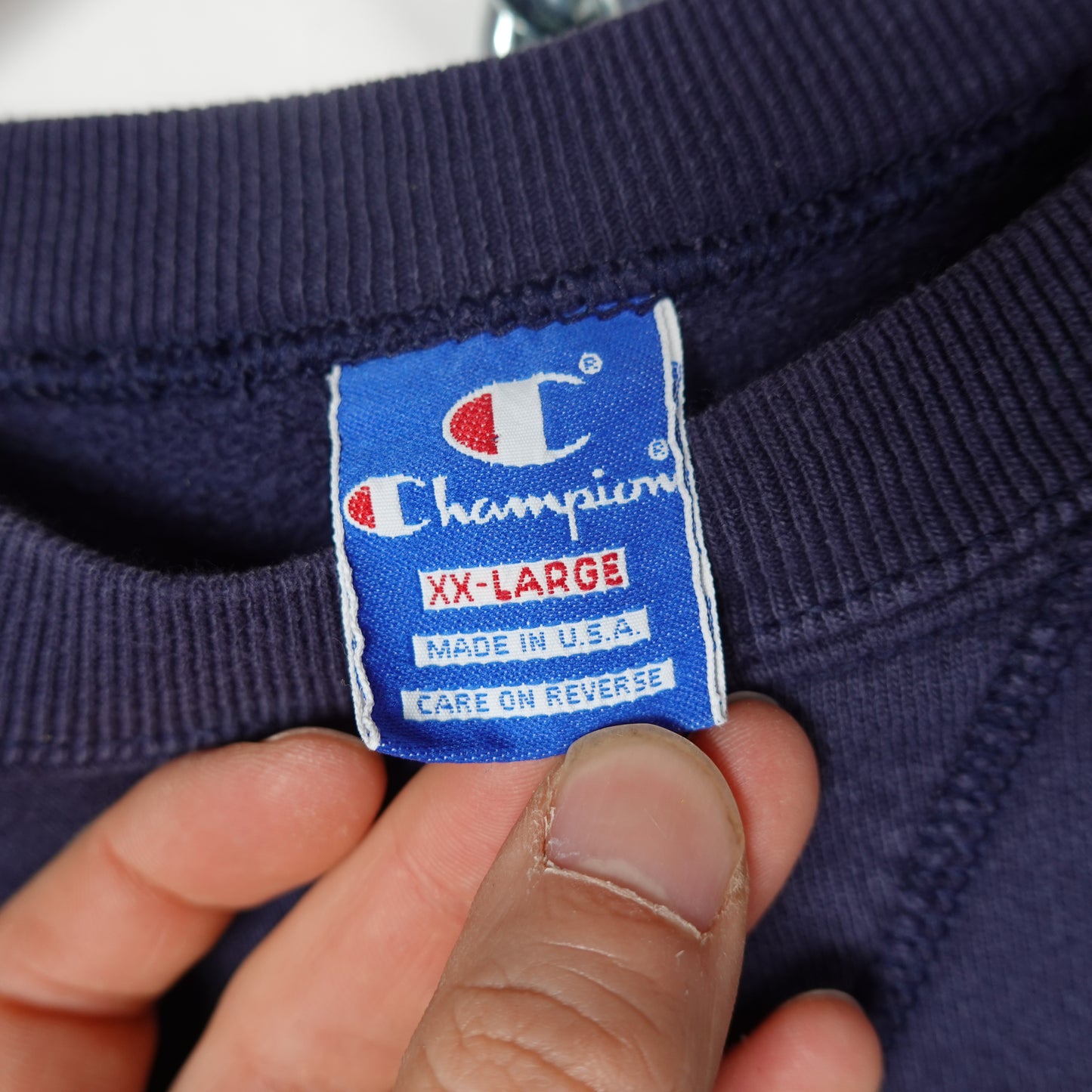 Vintage Champion Reverse Weave Crewneck - Size XL