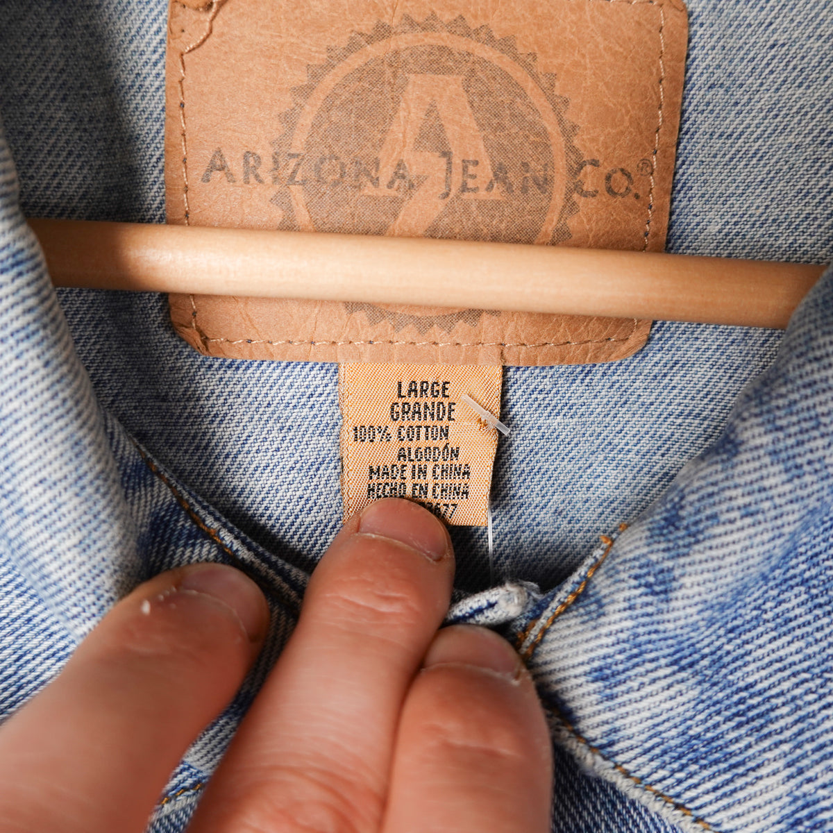 Vintage Arizona Denim Jacket - Size L