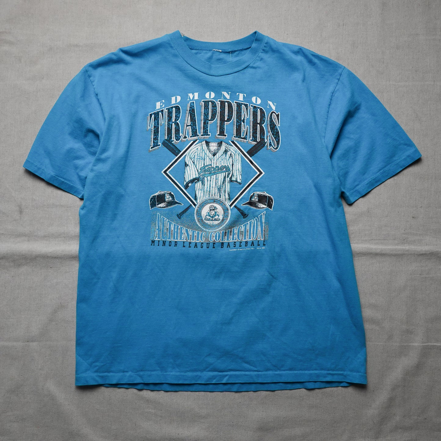 Vintage Edmonton Trappers Tee - Size XL