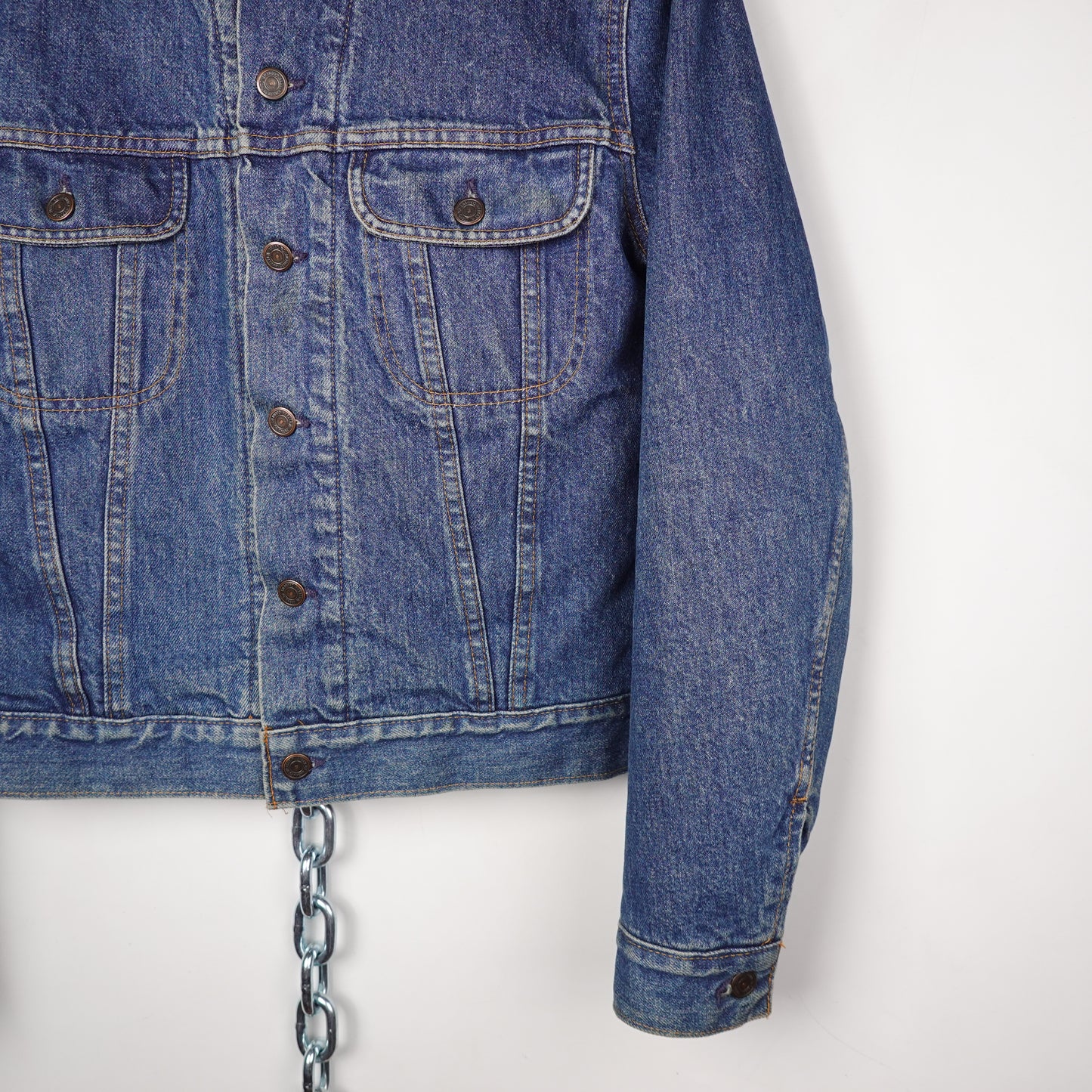 Vintage GWG Insulated Denim Jacket - Size S