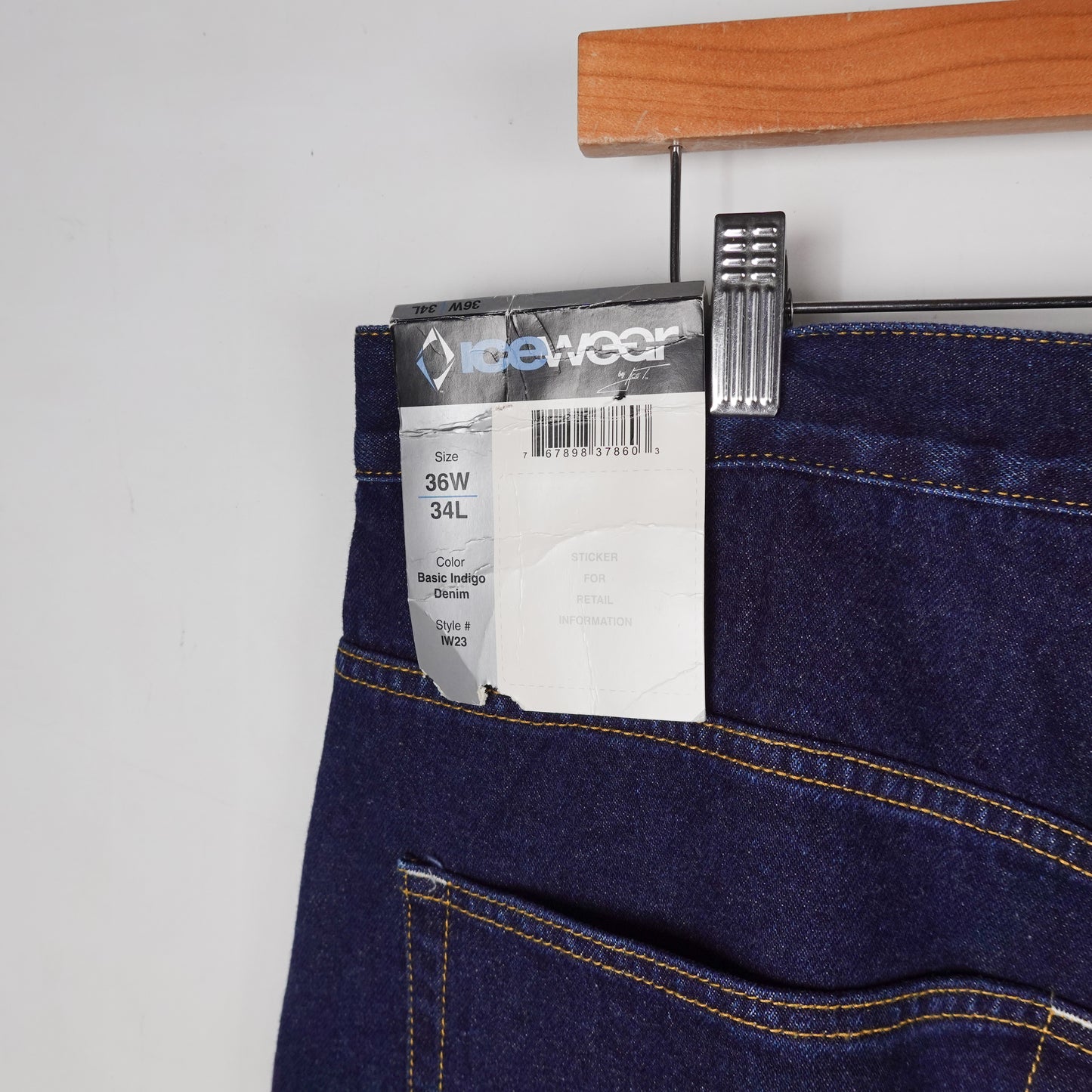 Y2K Icewear Baggy Denim - Size 34