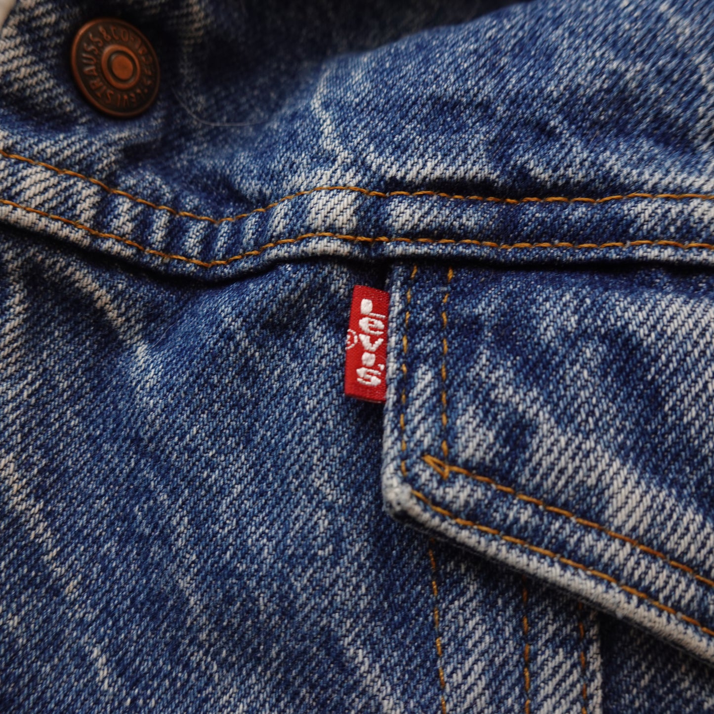 Vintage Levis Sherpa Jacket - Size L
