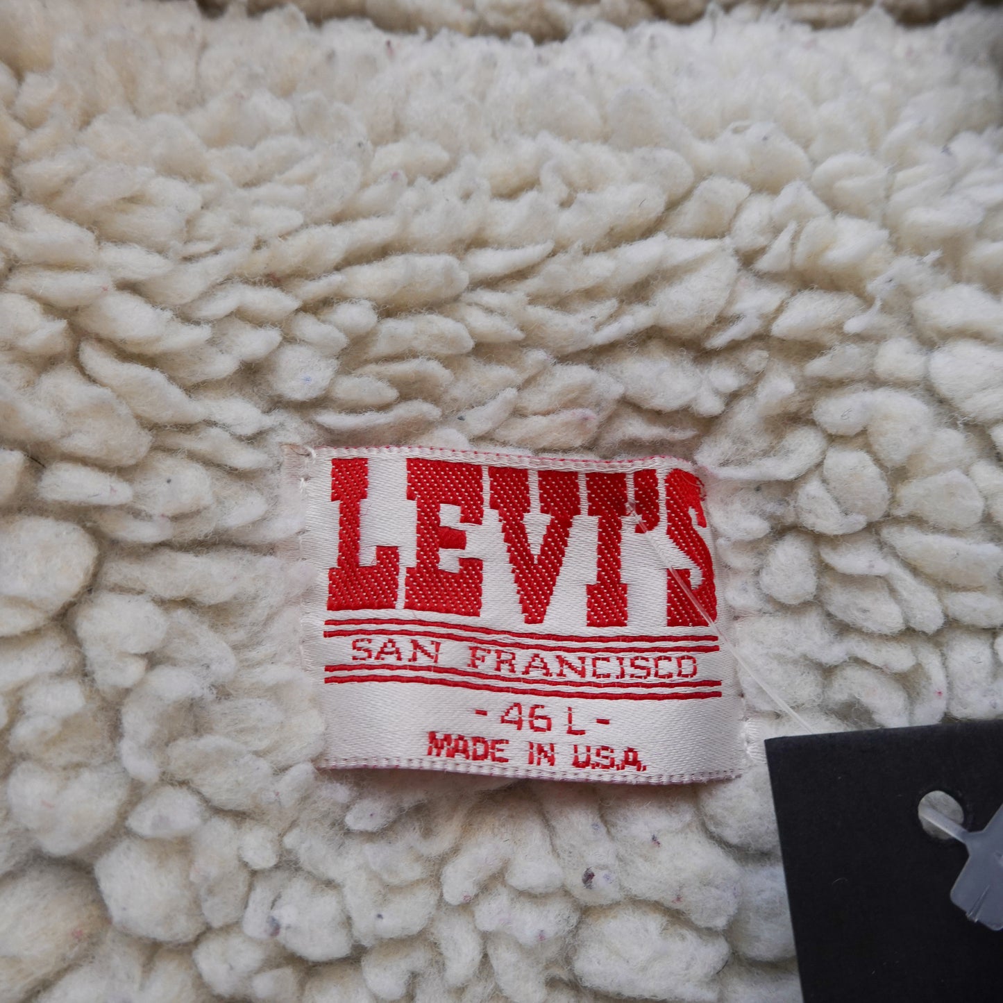 Vintage Levis Sherpa Jacket - Size L