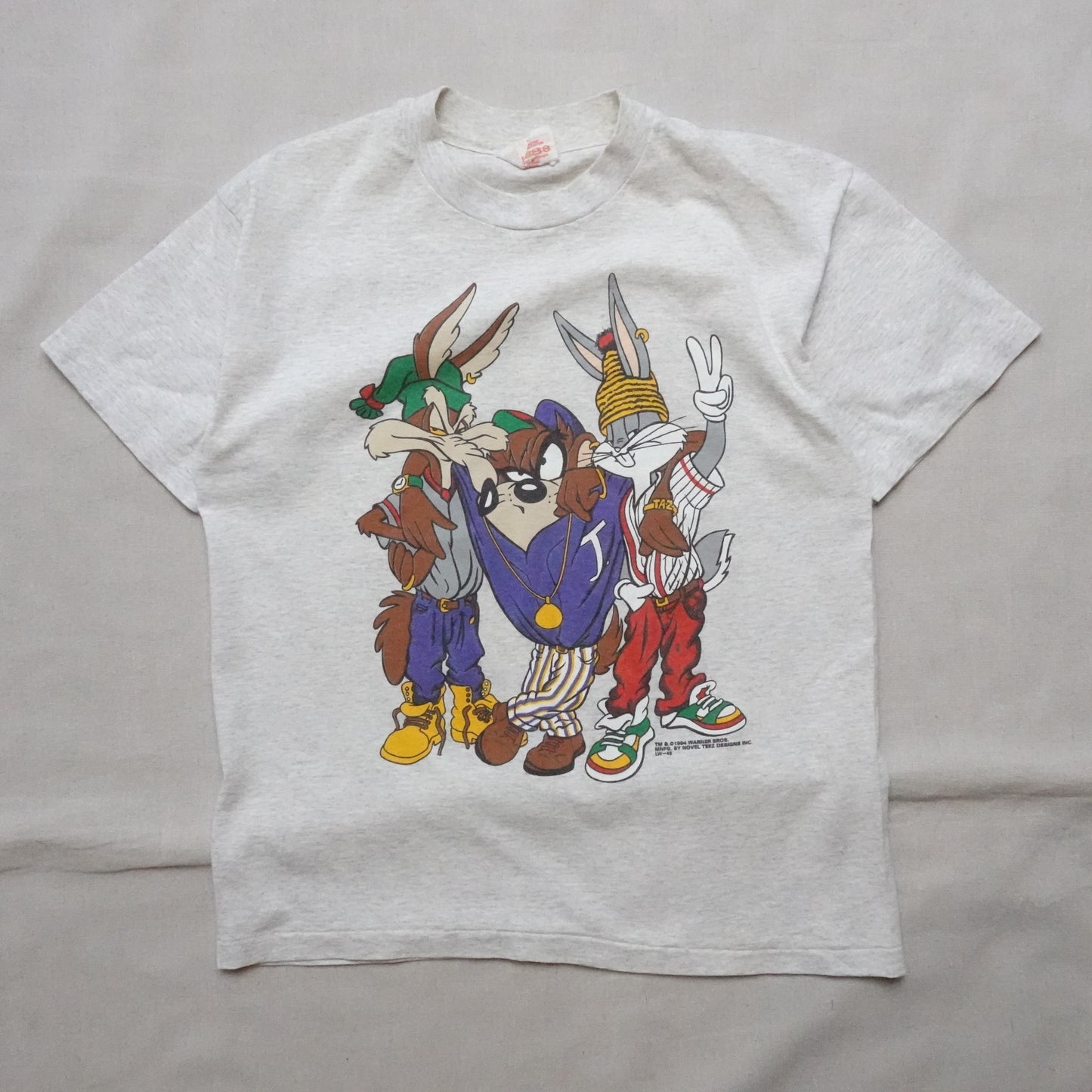 1994 Looney Tunes Hip Hop Tee - Size S
