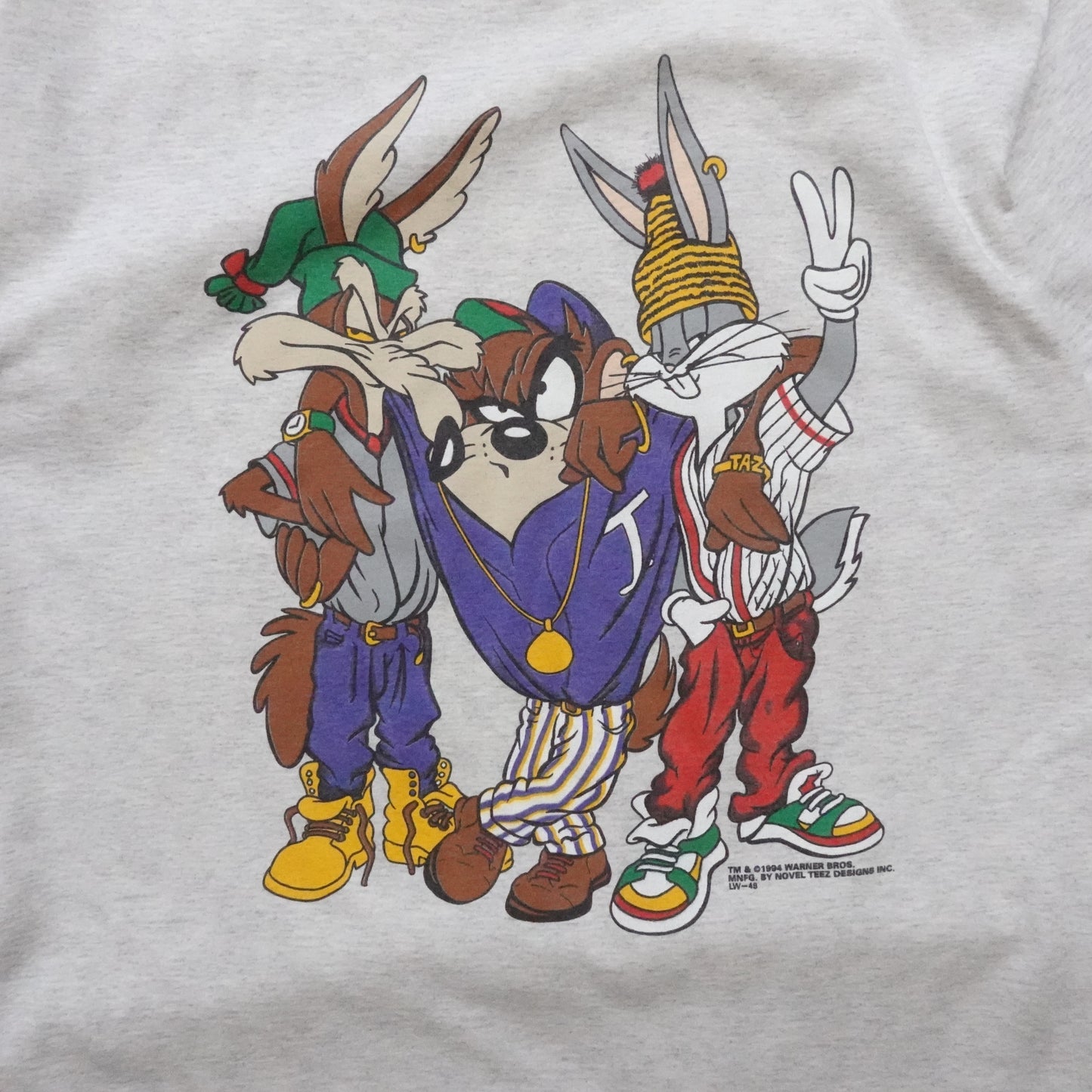 1994 Looney Tunes Hip Hop Tee - Size S