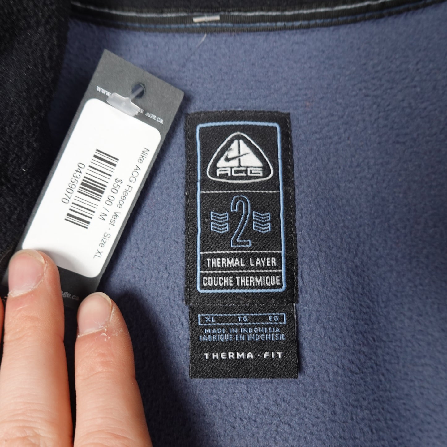 Nike ACG Fleece Vest - Size XL