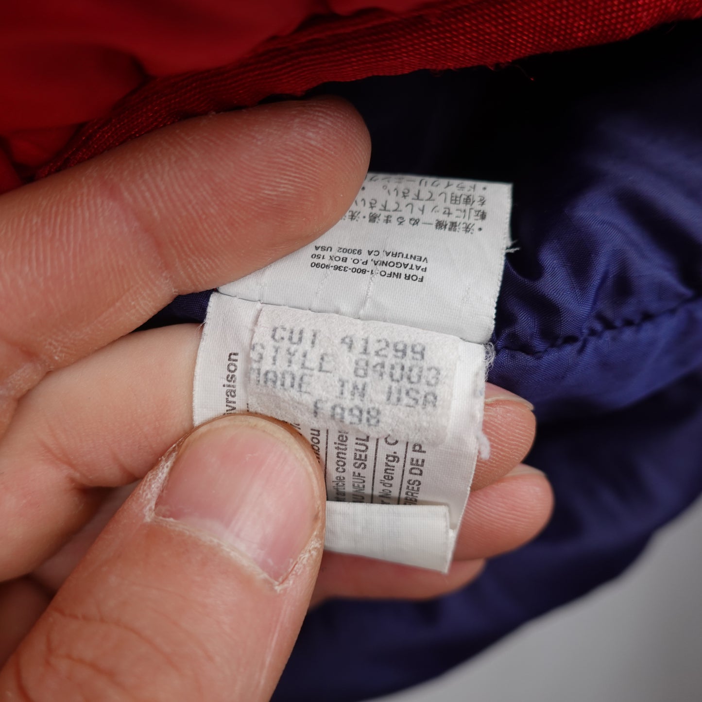 1998 Patagonia Pull Over Jacket - Size M