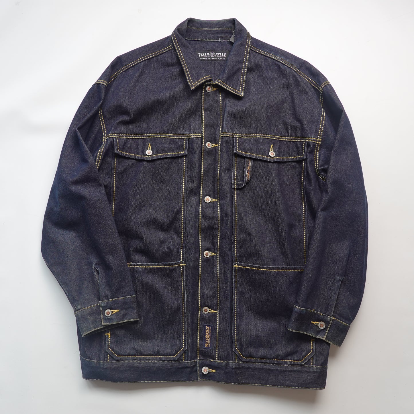 Vintage Pelle Pelle Denim Jacket - Size XL