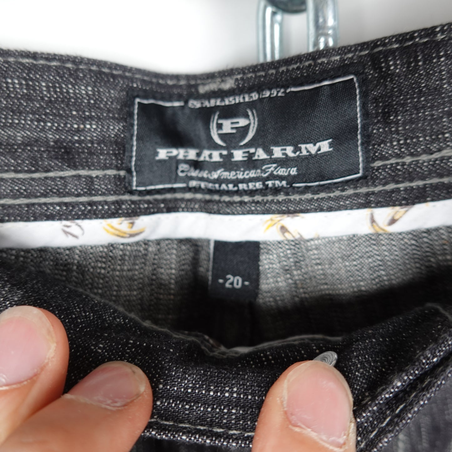 Phat Farm Black Baggy Denim - Size 29