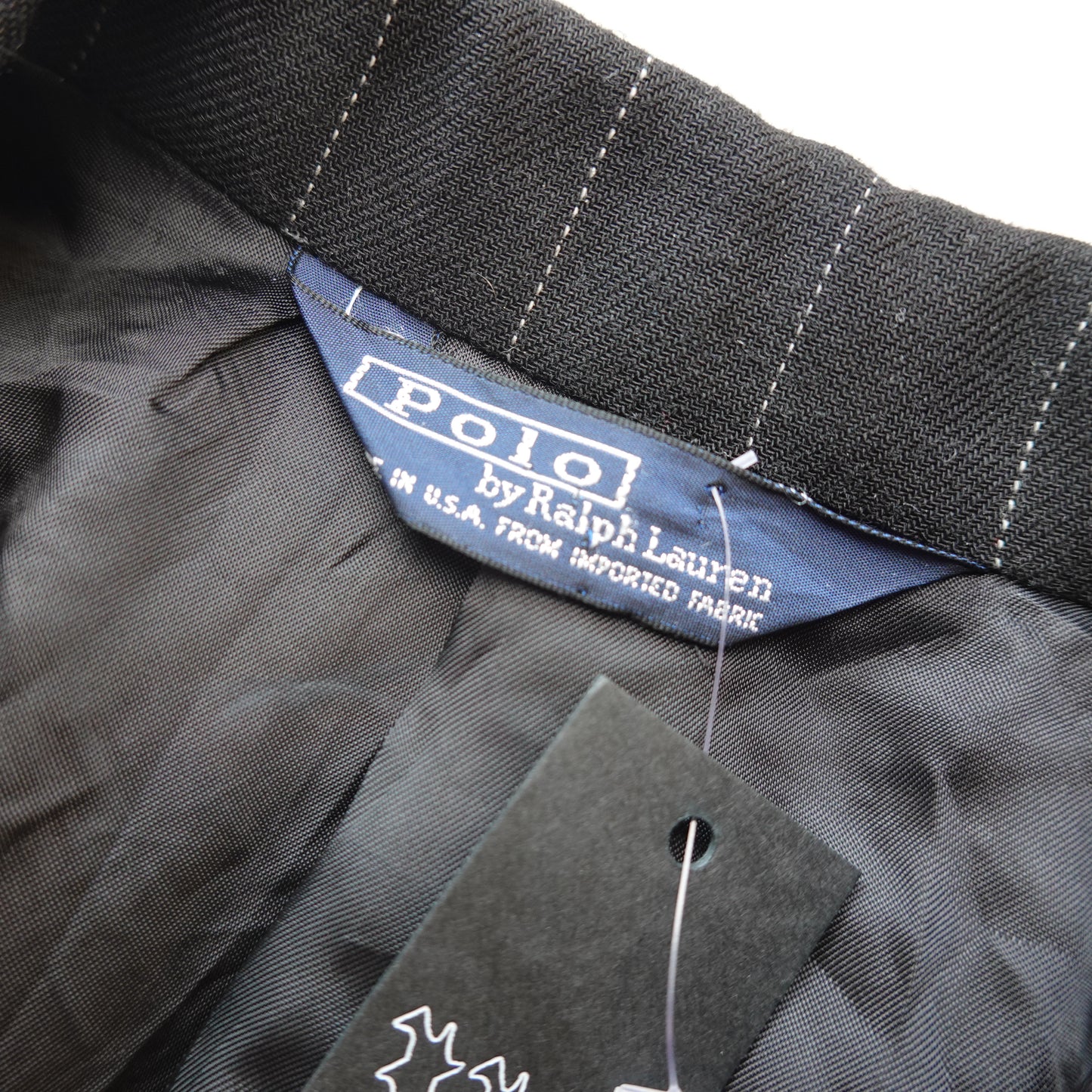 Vintage Polo RL Pinstripe Blazer - Size XL
