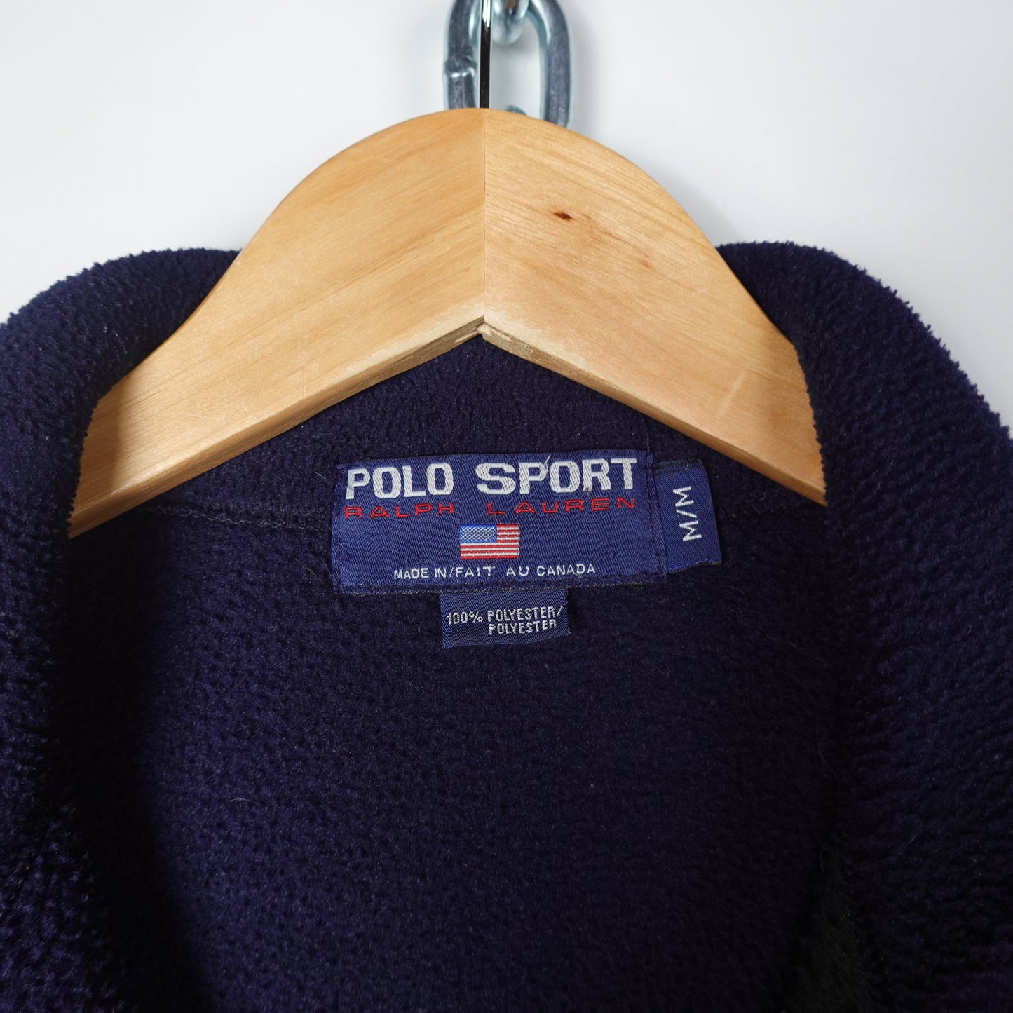 Polo Sports Fleece Zip Up - Size M