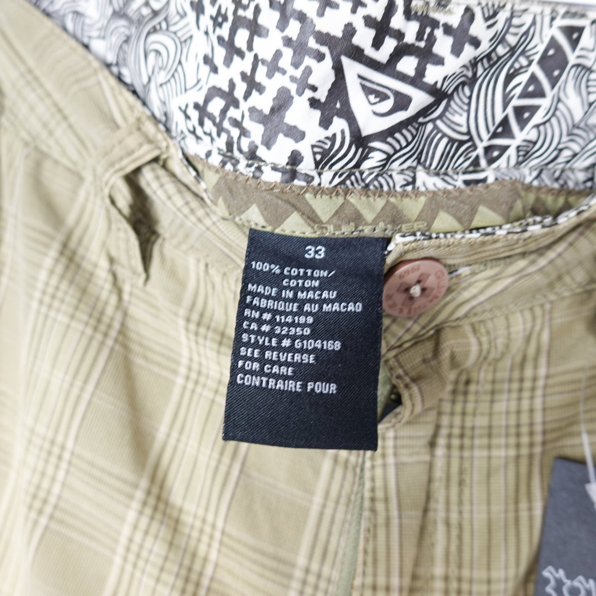 Y2K Quiksilver Shorts - Size 34