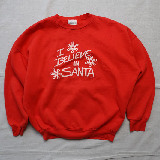 Vintage Santa Xmas Crewneck - Size L