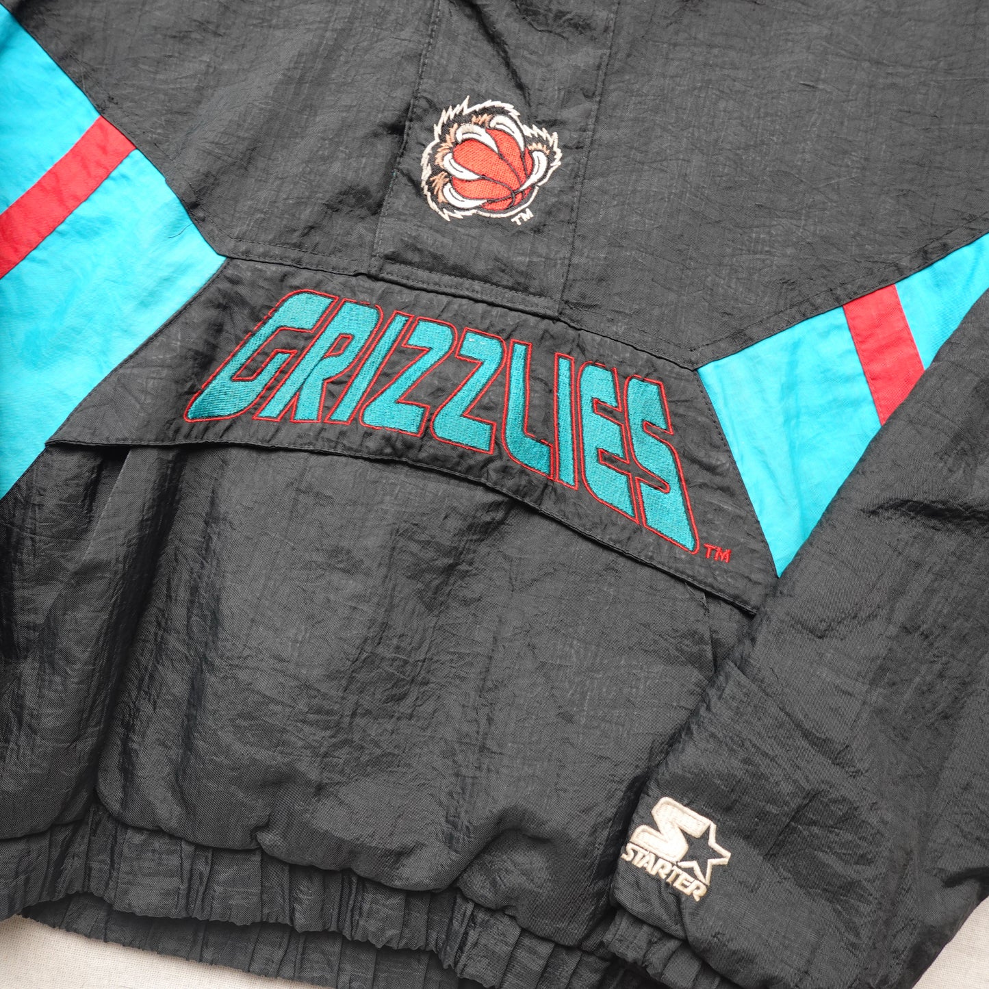 Vintage Vancouver Grizzlies Starter Jacket - Youth L