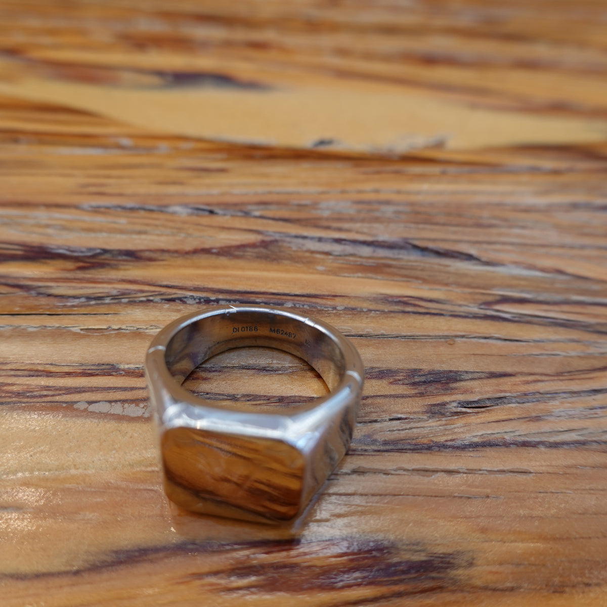 Louis Vuitton Monogram Signet Ring - Size 9