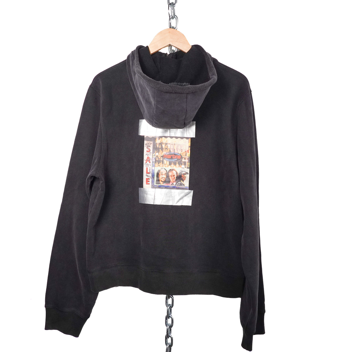 Martine Rose Hooded Crewneck Oversized Zip Up - Size L