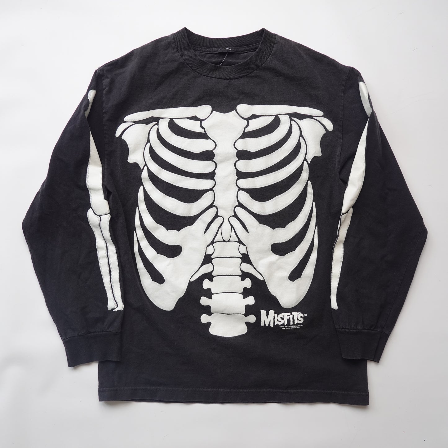 1997 Misfits Skeleton Long Sleeve - Size M