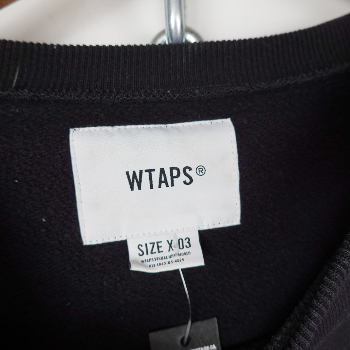 WTAPS Black Crewneck - Size XL